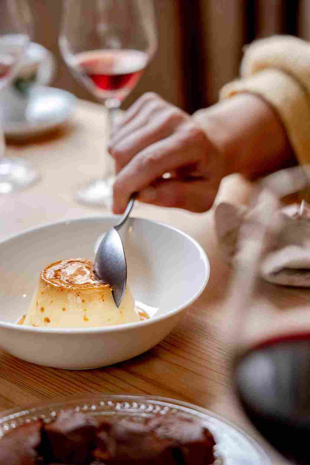 Postres de la proposta gastronòmica de Can Serra